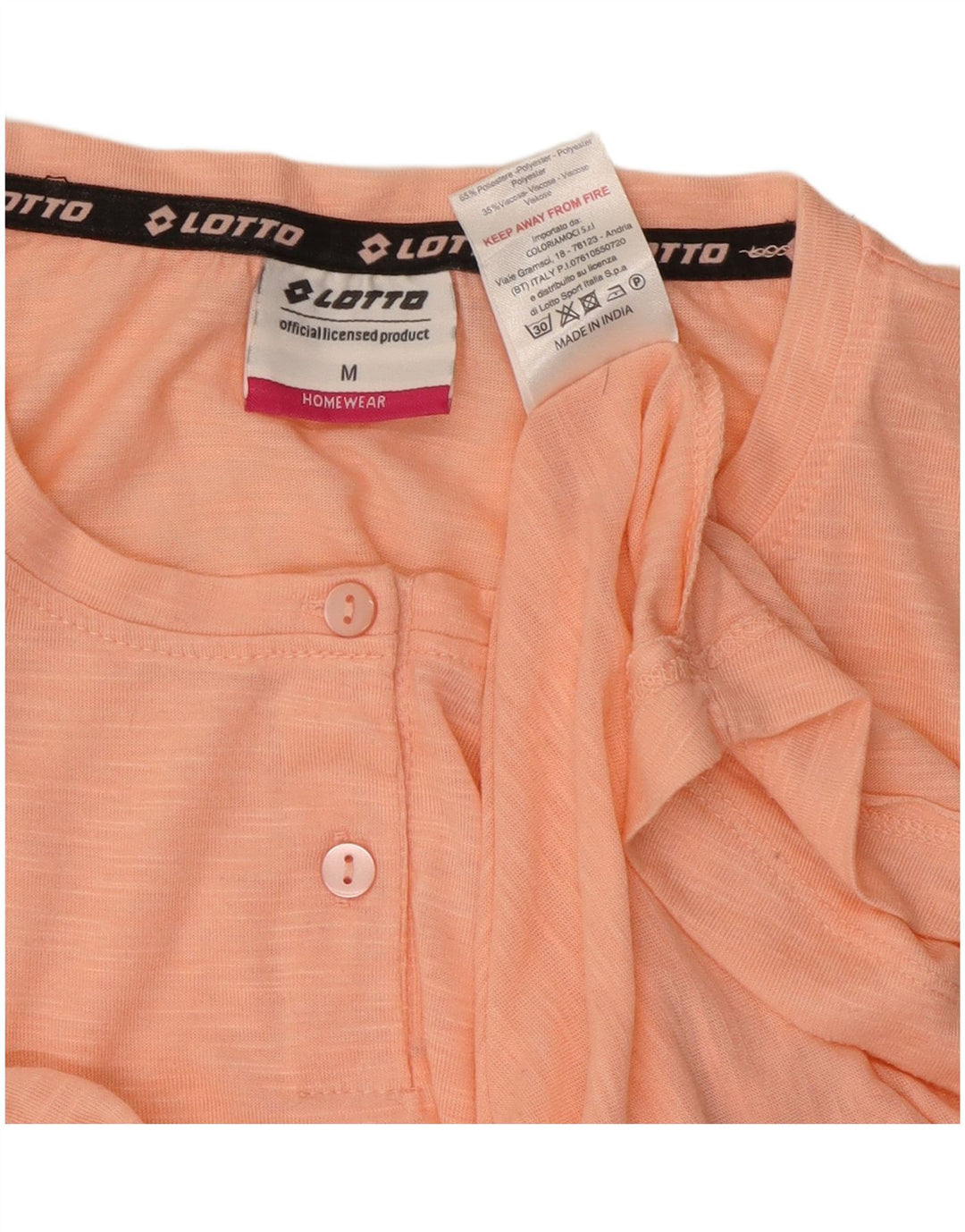 Γυναικείο γραφικό μπλουζάκι Lotto Top UK 14 Medium Pink Polyester