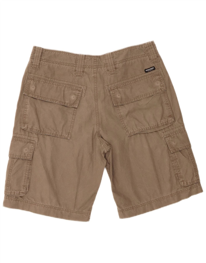 Ανδρικό σορτς φορτίου Dockers Comfort Fit W31 από μεσαίο χακί βαμβακερό