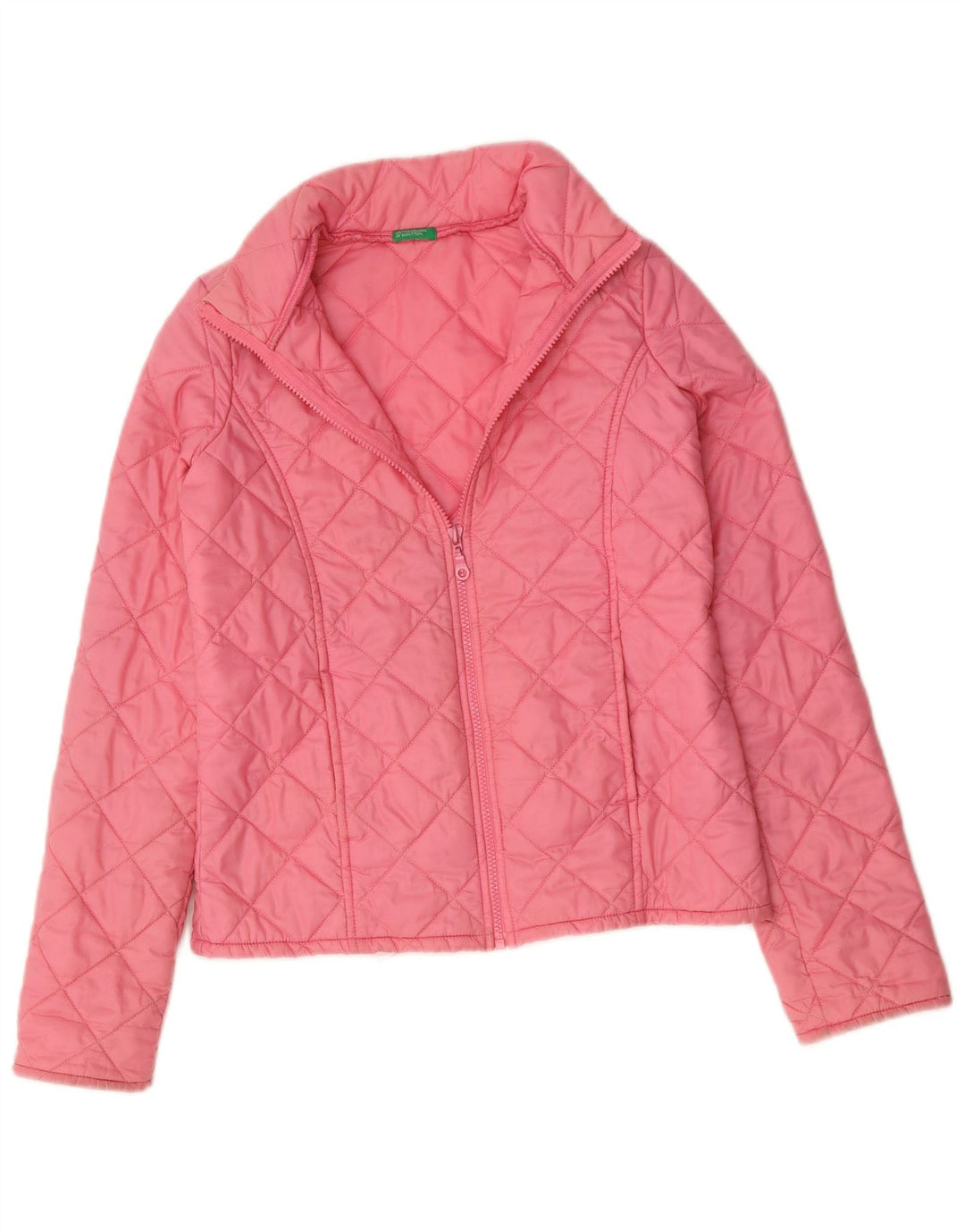 BENETTON Γυναικείο καπιτονέ μπουφάν UK 8 Small Pink