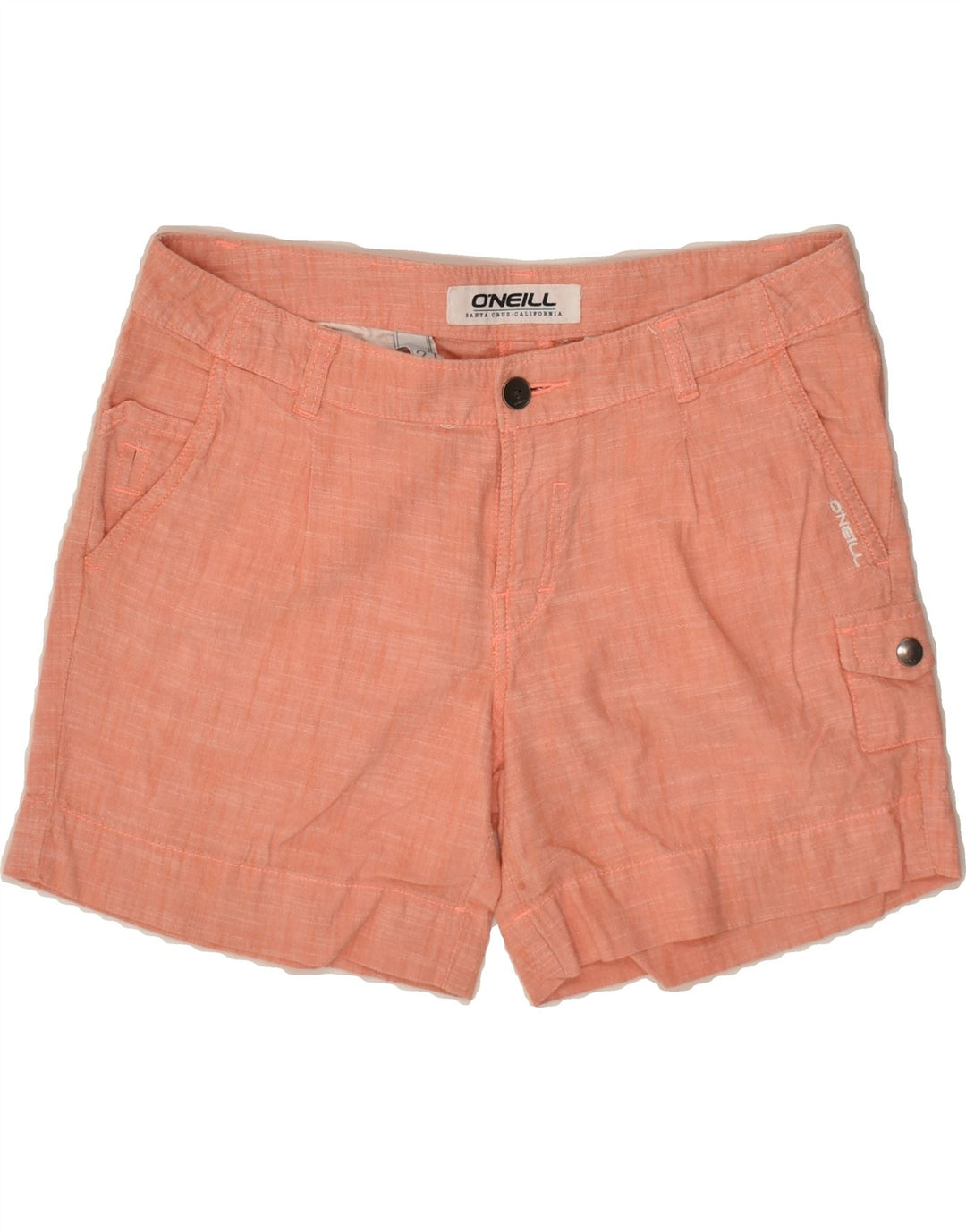 O'NEILL Womens Chino Shorts W27 Small Pink Cotton Vintage O'Neill and Second-Hand O'Neill from Messina Hembry 