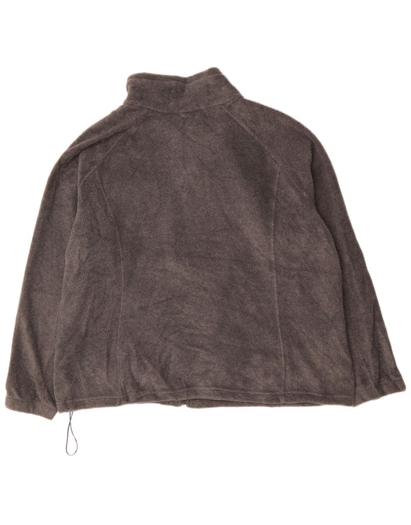 Columbia Ανδρικό Fleece Jacket UK 46 3XL Μαύρο Πολυεστέρας