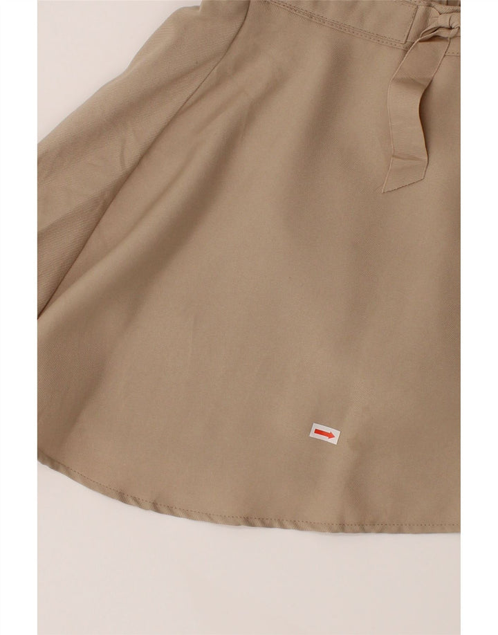 IZOD Girls A-Line Skirt 7-8 Years W24  Beige Polyester Vintage Izod and Second-Hand Izod from Messina Hembry 