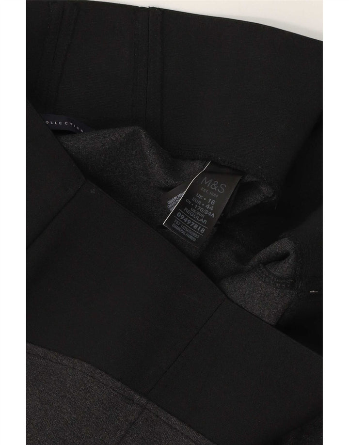 Γυναικεία κολάν Marks & Spencer UK 16 Large Grey Colorblock Viscose