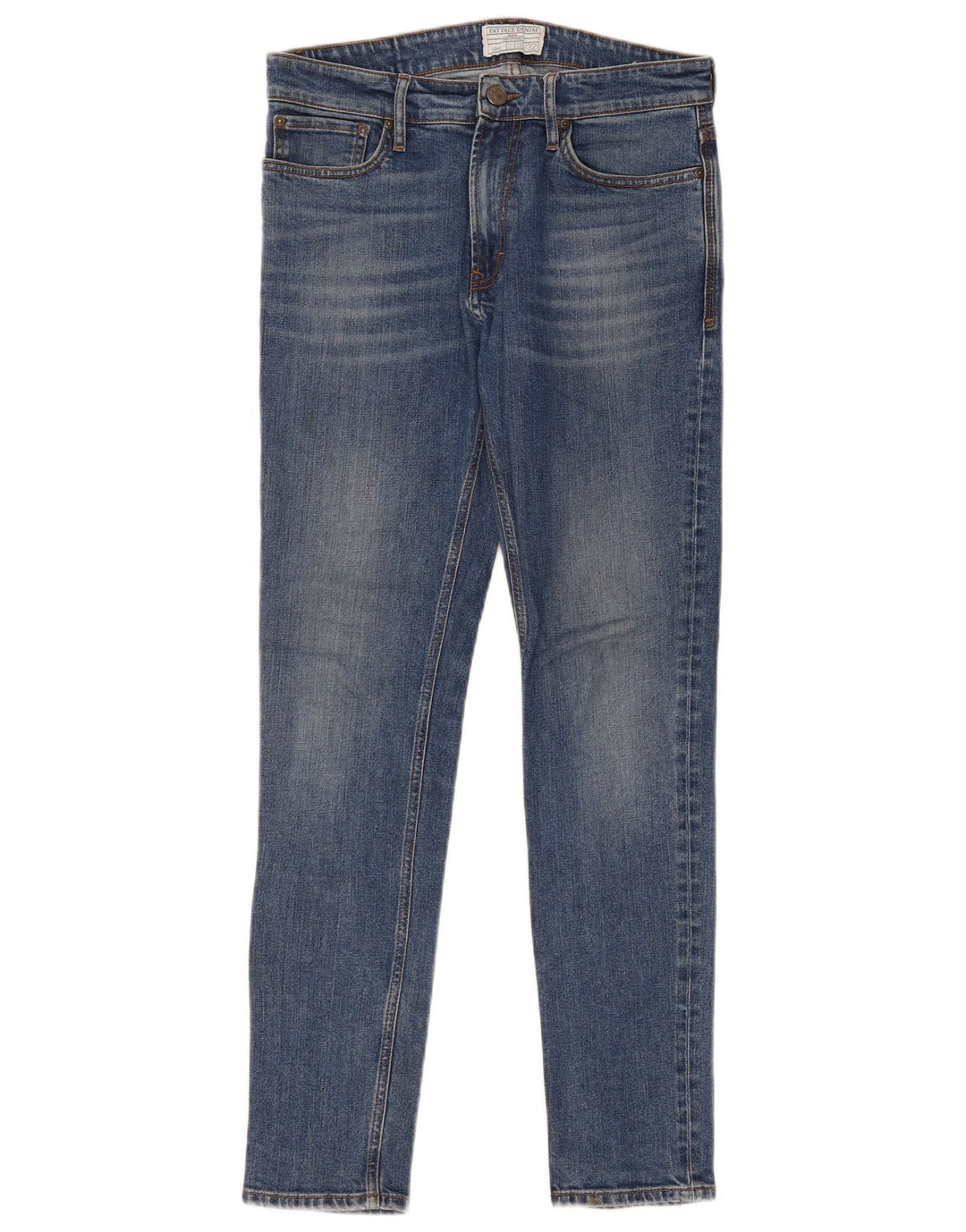 Fat Face Γυναικείο Slim Jeans W32 L32 Μπλε βαμβακερό