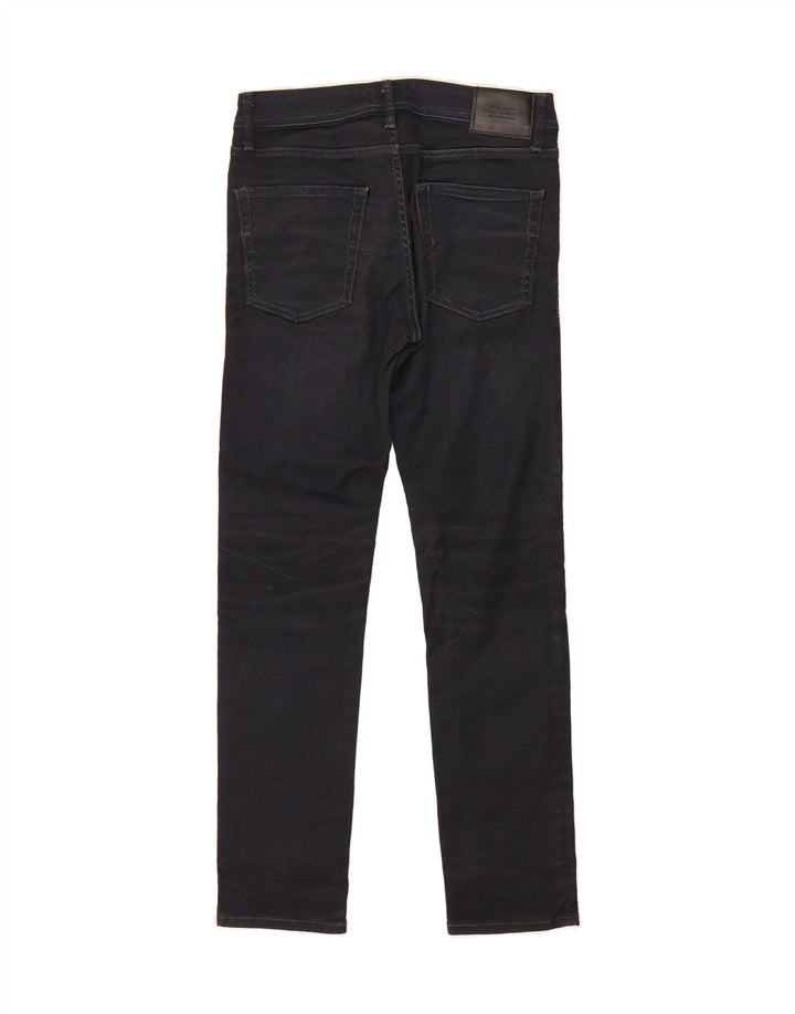 JACK & JONES Mens Tim Slim Jeans W31 L32 Black Cotton Vintage Jack & Jones and Second-Hand Jack & Jones from Messina Hembry 