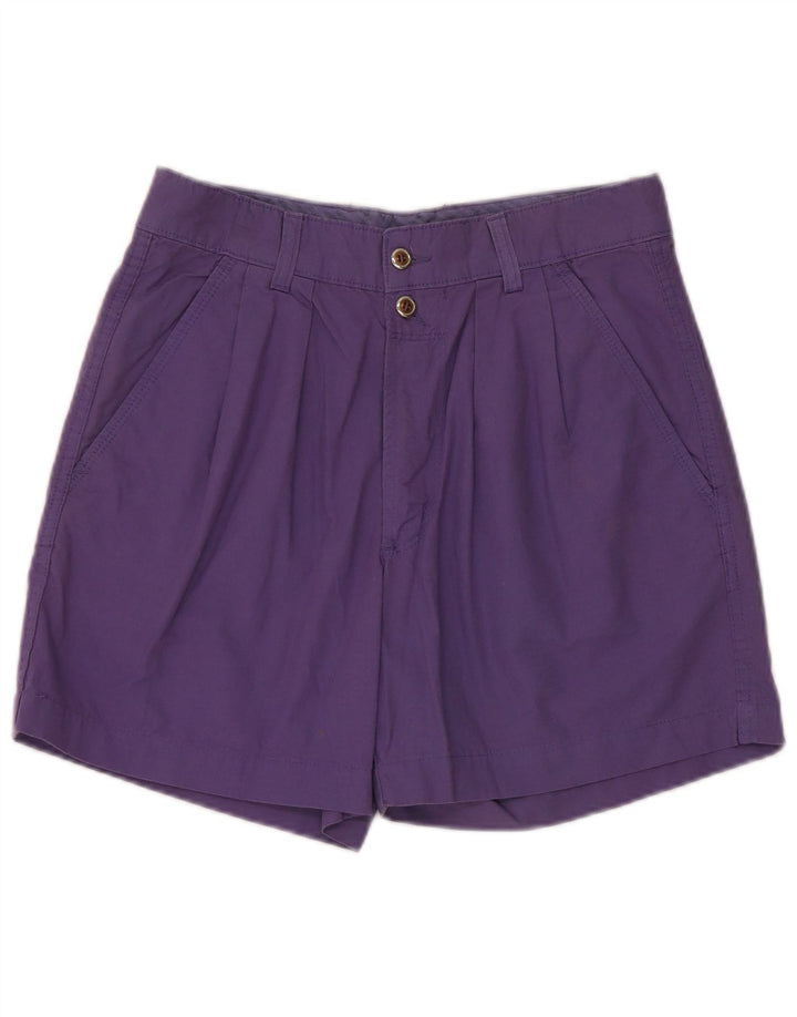 CARRERA Γυναικείο σορτς Chino με καρφίτσες W30 Βαμβακερό μεσαίο μωβ