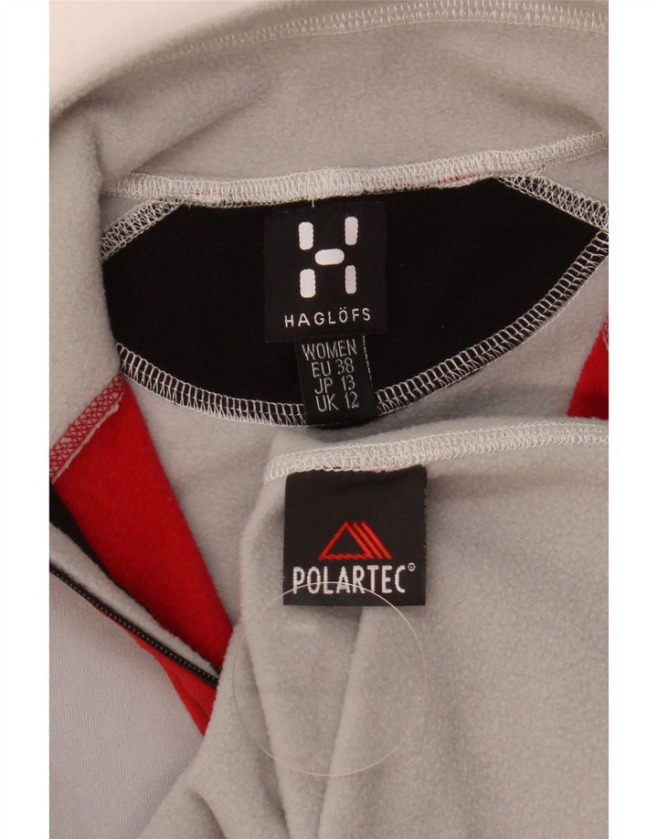 Haglöfs Γυναικεία φόρμα πουλόβερ Polartec Top UK 12 Medium Grey