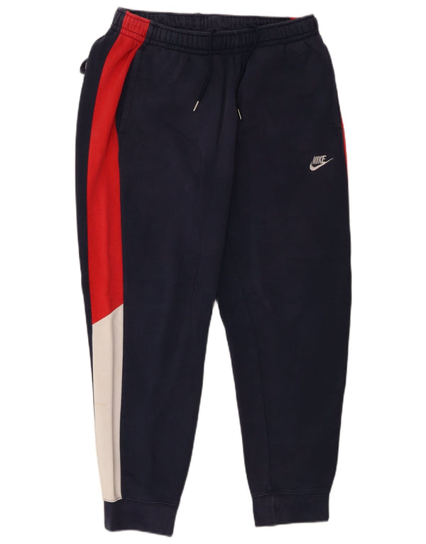 Ανδρική φόρμα Nike Παντελόνι Joggers UK 16 Large Navy Blue Colorblock