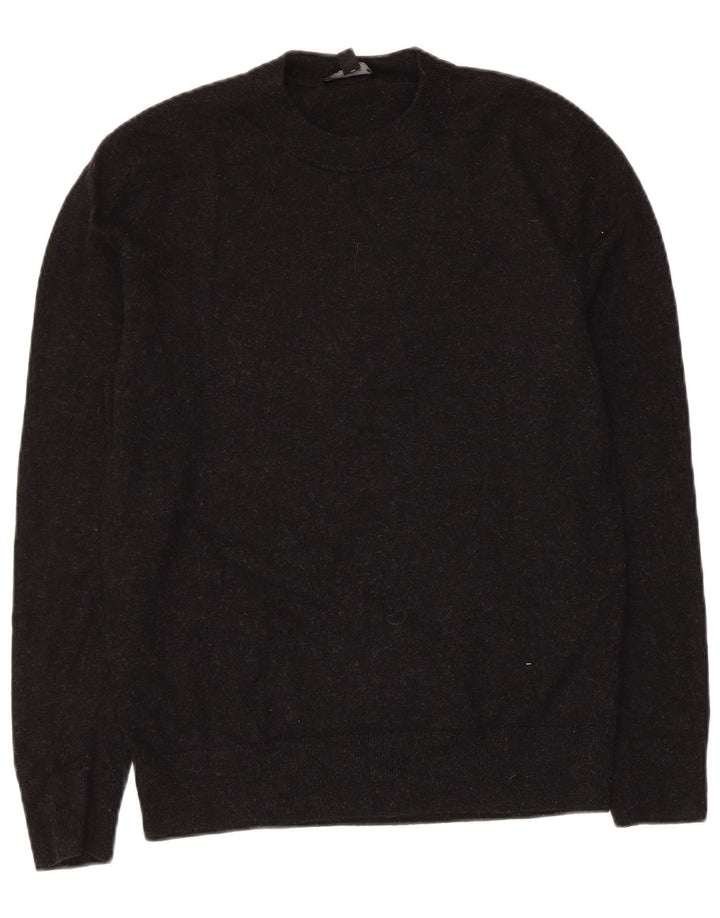 Γυναικείο πουλόβερ Cos Crew Neck Jumper UK 10 Small Black Wool