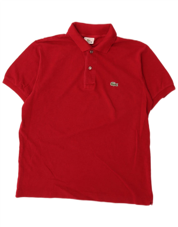 Ανδρικό πουκάμισο πόλο Lacoste, μέγεθος 3, μικρό κόκκινο βαμβακερό
