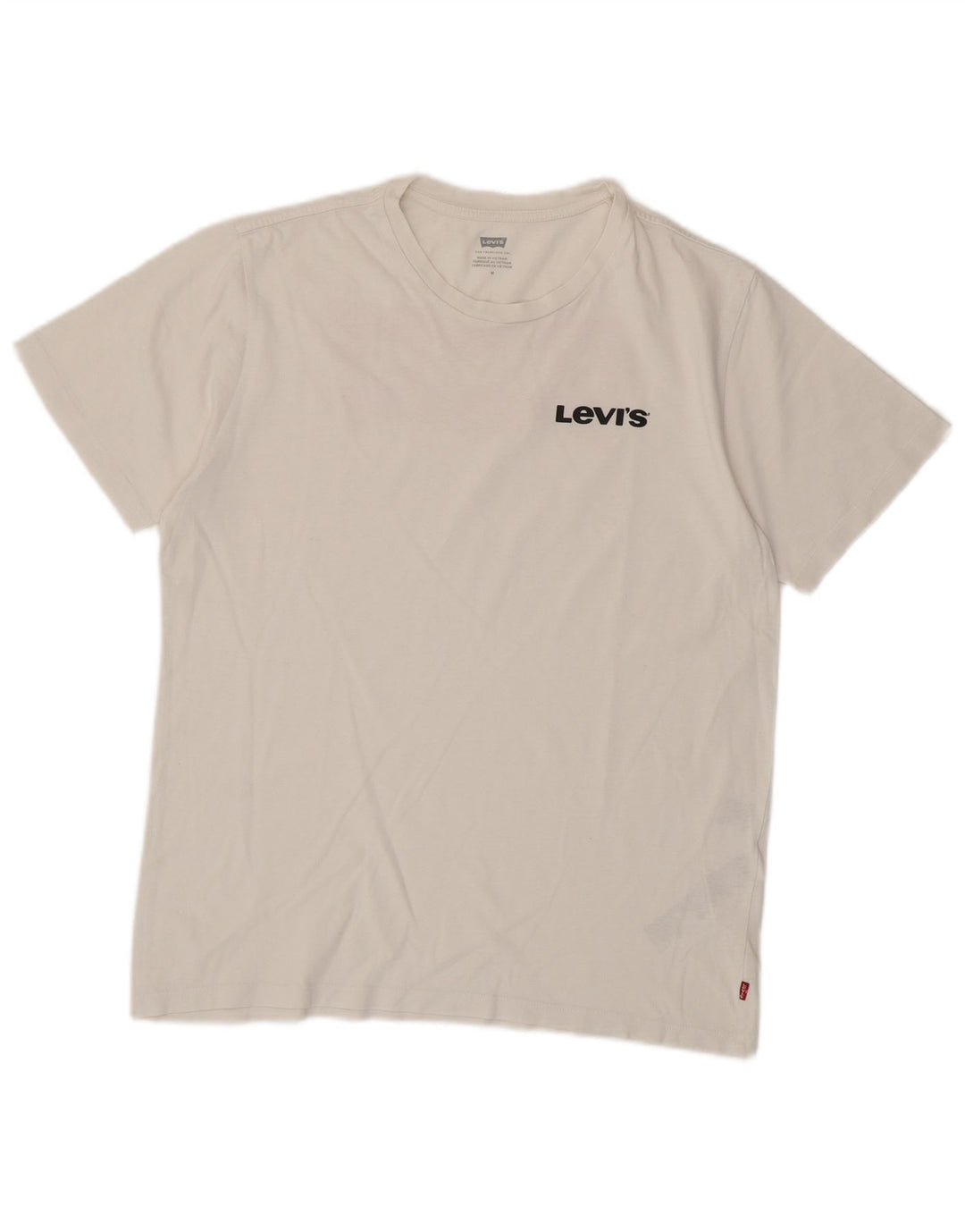 Ανδρικό γραφικό T-Shirt Levi's Top Μεσαίο λευκό βαμβακερό