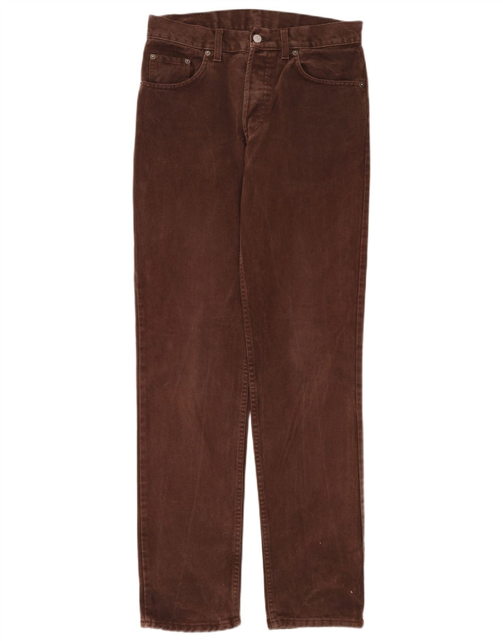 Levi's Mens 448 Straight Jeans W32 L34 Καφέ Βαμβακερό