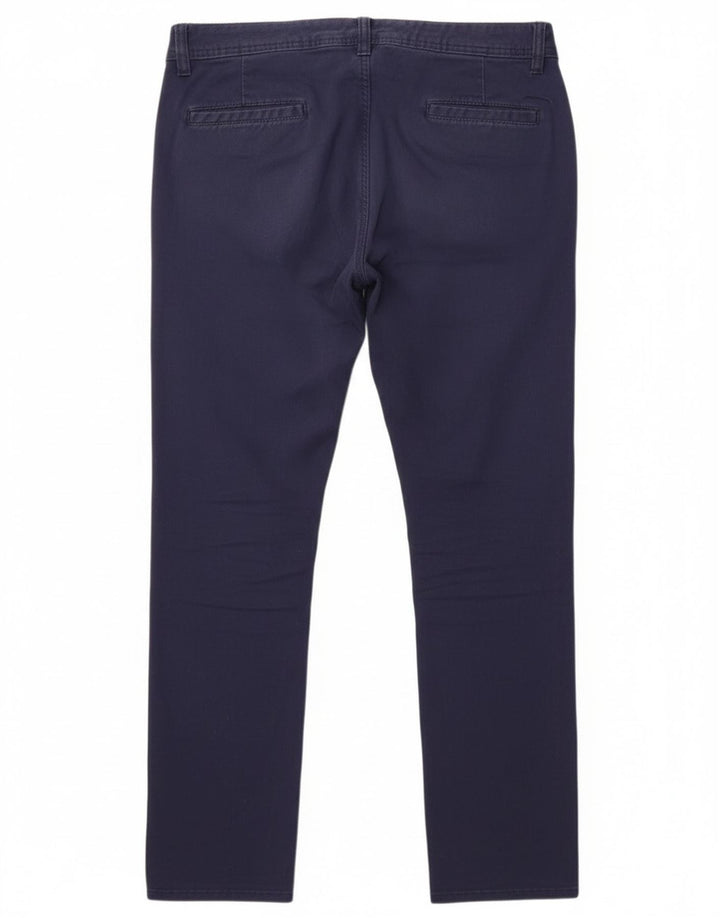 Ανδρικό παντελόνι Chino Wrangler Slim W34 L30 Navy Blue