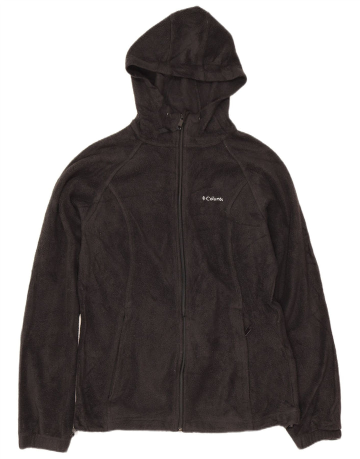 Ανδρικό φλις μπουφάν με κουκούλα Columbia UK 36 Small Black Polyester