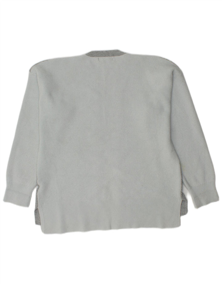 Marks & Spencer Γυναικείο πουλόβερ με λαιμόκοψη UK 16 Large Grey