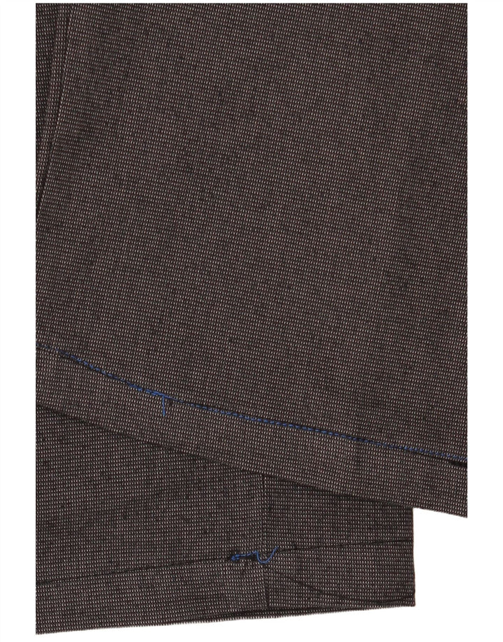 Ανδρικό ίσιο κομμένο παντελόνι Marks & Spencer W44 L23 Γκρι βαμβακερό