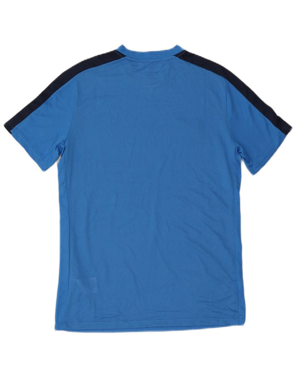 Ανδρικό μπλουζάκι Nike Dri Fit Slim Fit Top μεγάλο μπλε πολυεστέρας
