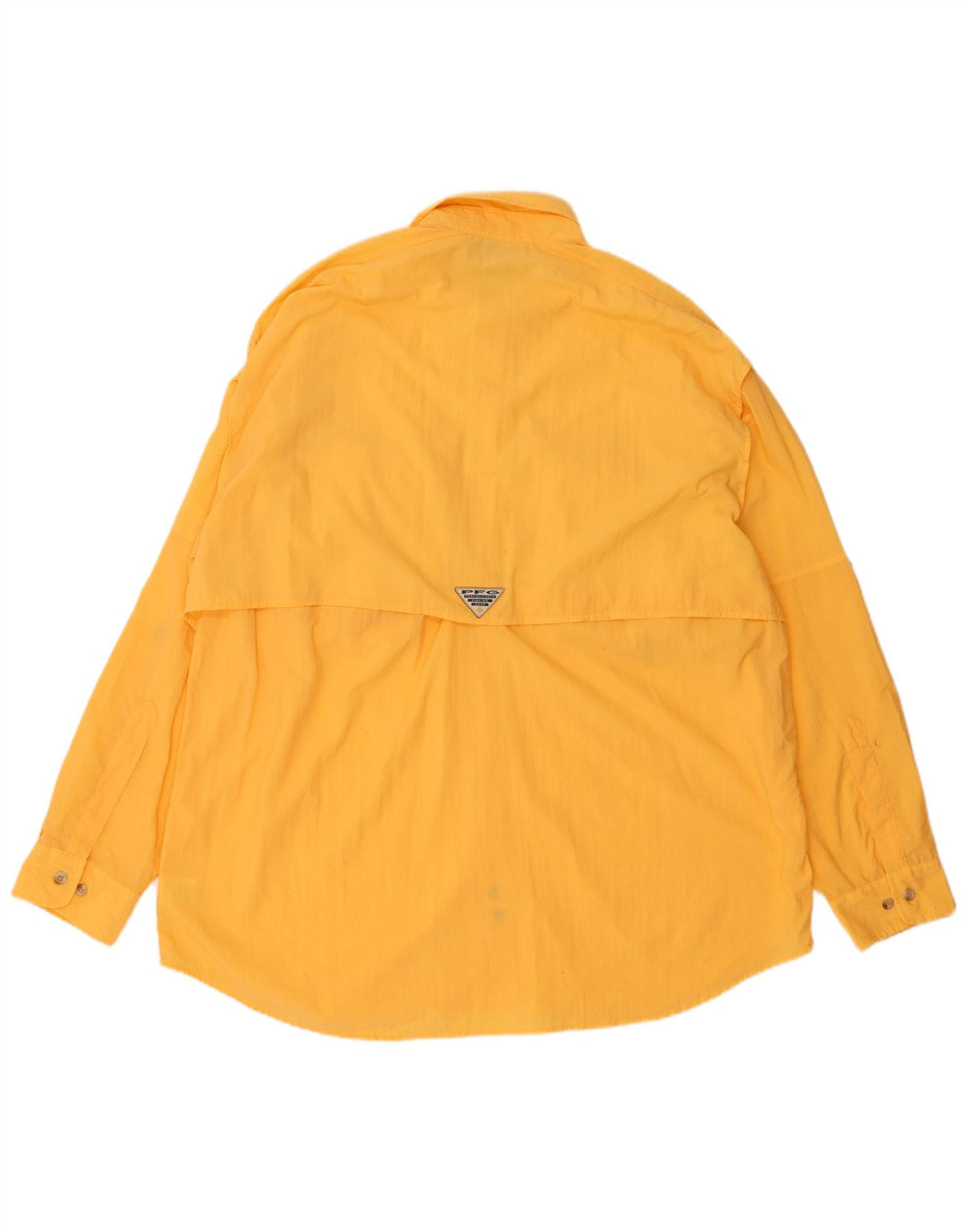 Ανδρικό πουκάμισο Columbia XL Yellow Nylon