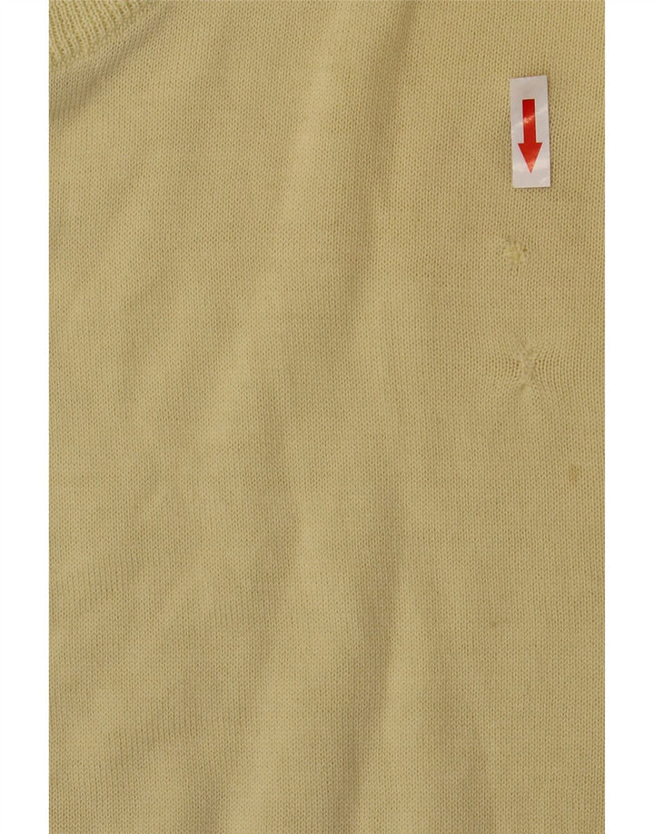 Ανδρικό γιλέκο Fila Tank Top IT 48 Μέτριο κίτρινο παρθένο μαλλί