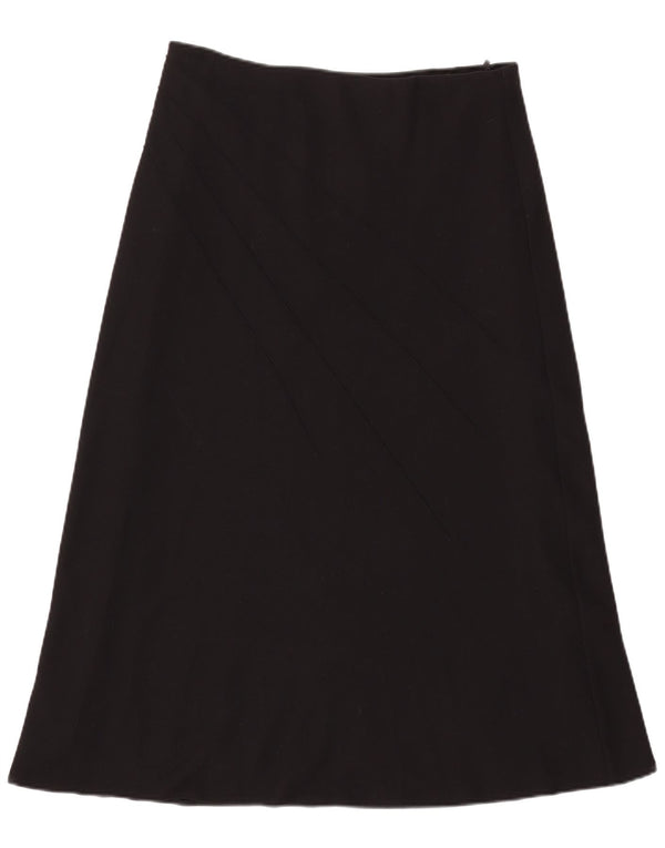 Marks & Spencer Γυναικεία φούστα A-Line UK 16 Large W33 Μαύρο Πολυεστέρας