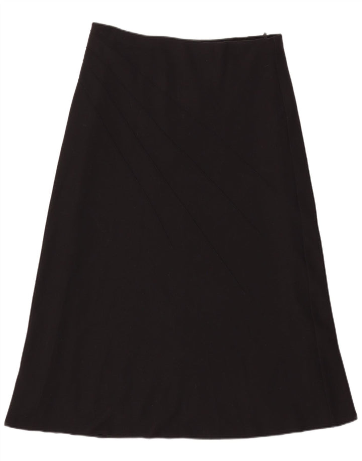 Marks & Spencer Γυναικεία φούστα A-Line UK 16 Large W33 Μαύρο Πολυεστέρας