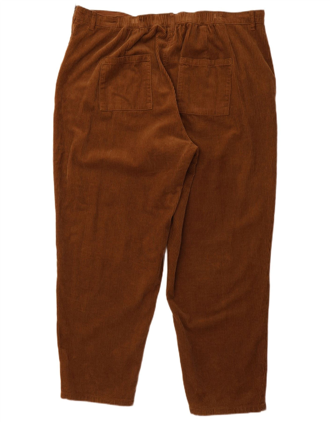 SEASALT CORNWALL Γυναικείο ίσιο κοτλέ παντελόνι UK 20 2XL W40 L28 καφέ