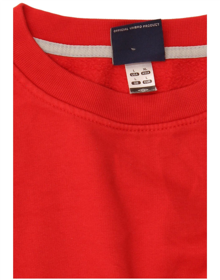 Ανδρικό φούτερ Umbro Jumper μεγάλο κόκκινο