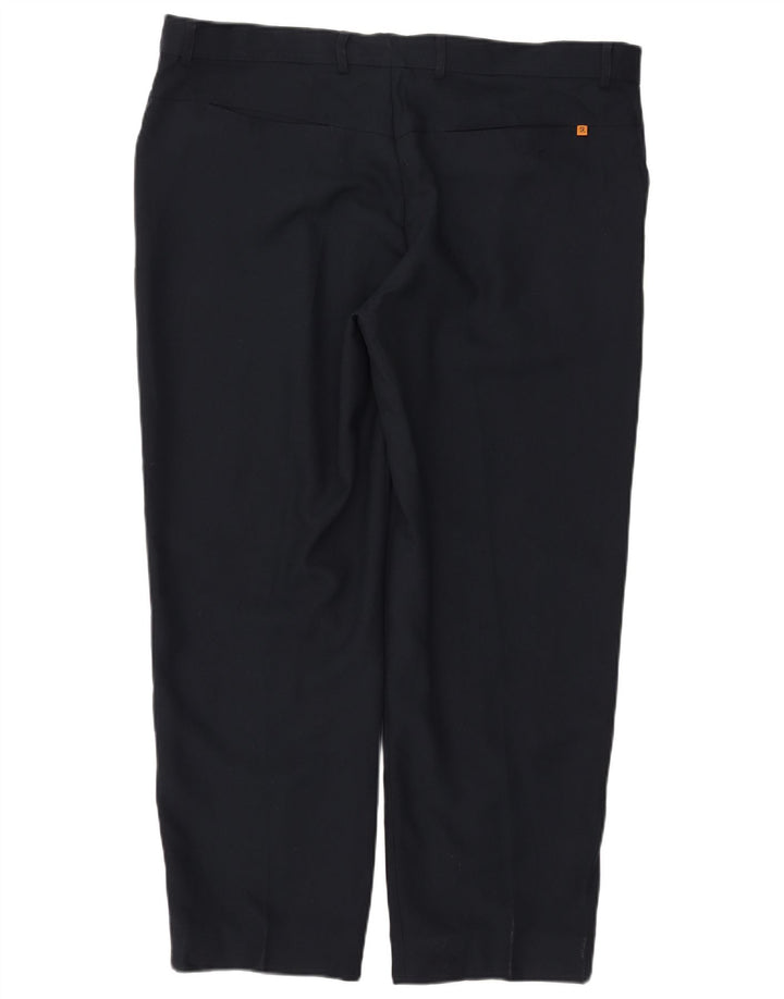 Farah Ανδρικό ίσιο casual παντελόνι W42 L31 Navy Blue Polyester