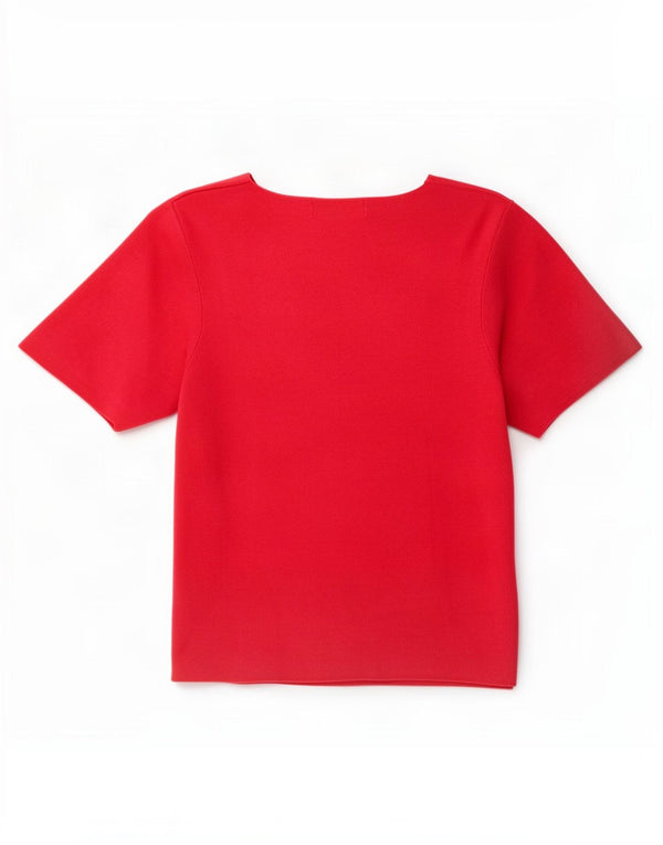 Marks & Spencer Γυναικείο T-Shirt Top UK 18 XL Pink Viscose