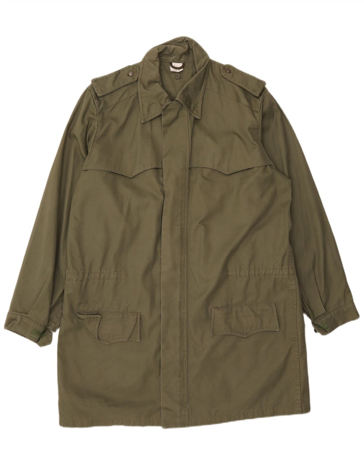 Vintage Ανδρικό Military Coat UK 42 XL Khaki