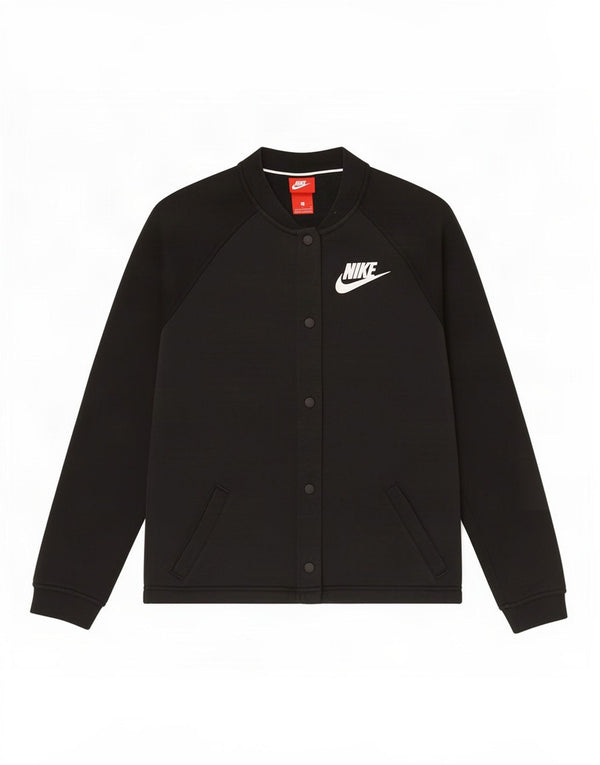 Γυναικεία φόρμα Nike Graphic Top Jacket UK 10 Small Black