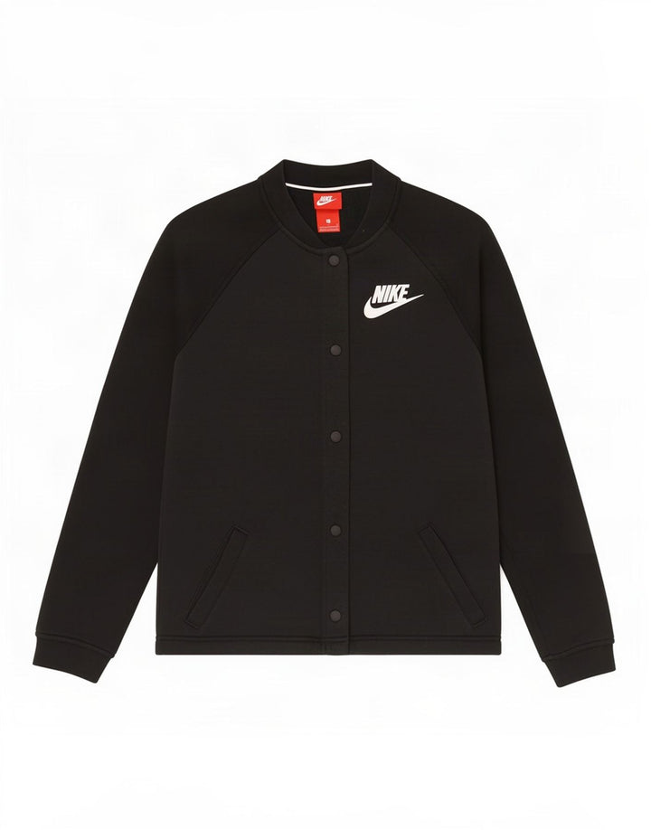 Γυναικεία φόρμα Nike Graphic Top Jacket UK 10 Small Black