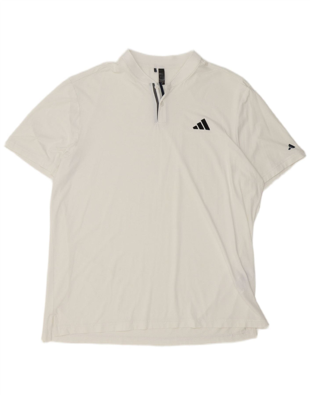 Ανδρικό πουκάμισο Adidas Polo XL Λευκό πολυεστέρα