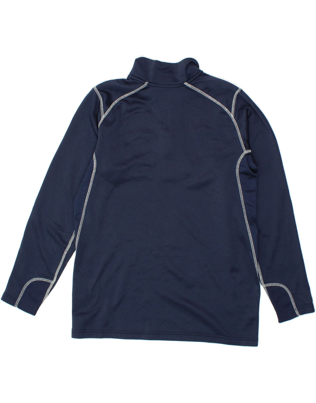 NIKE Boys Graphic Pullover Tracksuit Top 13-14 Years XL Navy Blue Vintage Nike and Second-Hand Nike from Messina Hembry 