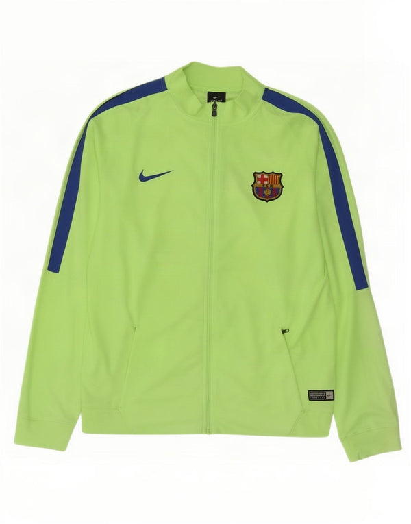 Μπουφάν Nike Boys Barcelona Tracksuit Top Jacket 13-14 Years XL Green Colourblock