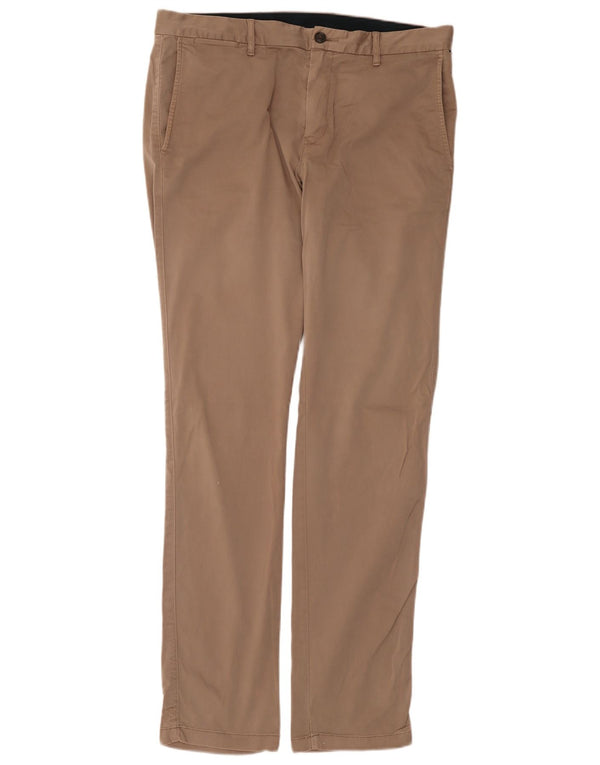 Tommy Hilfiger Ανδρικό Slim Chino Παντελόνι W36 L34 Μπεζ βαμβακερό
