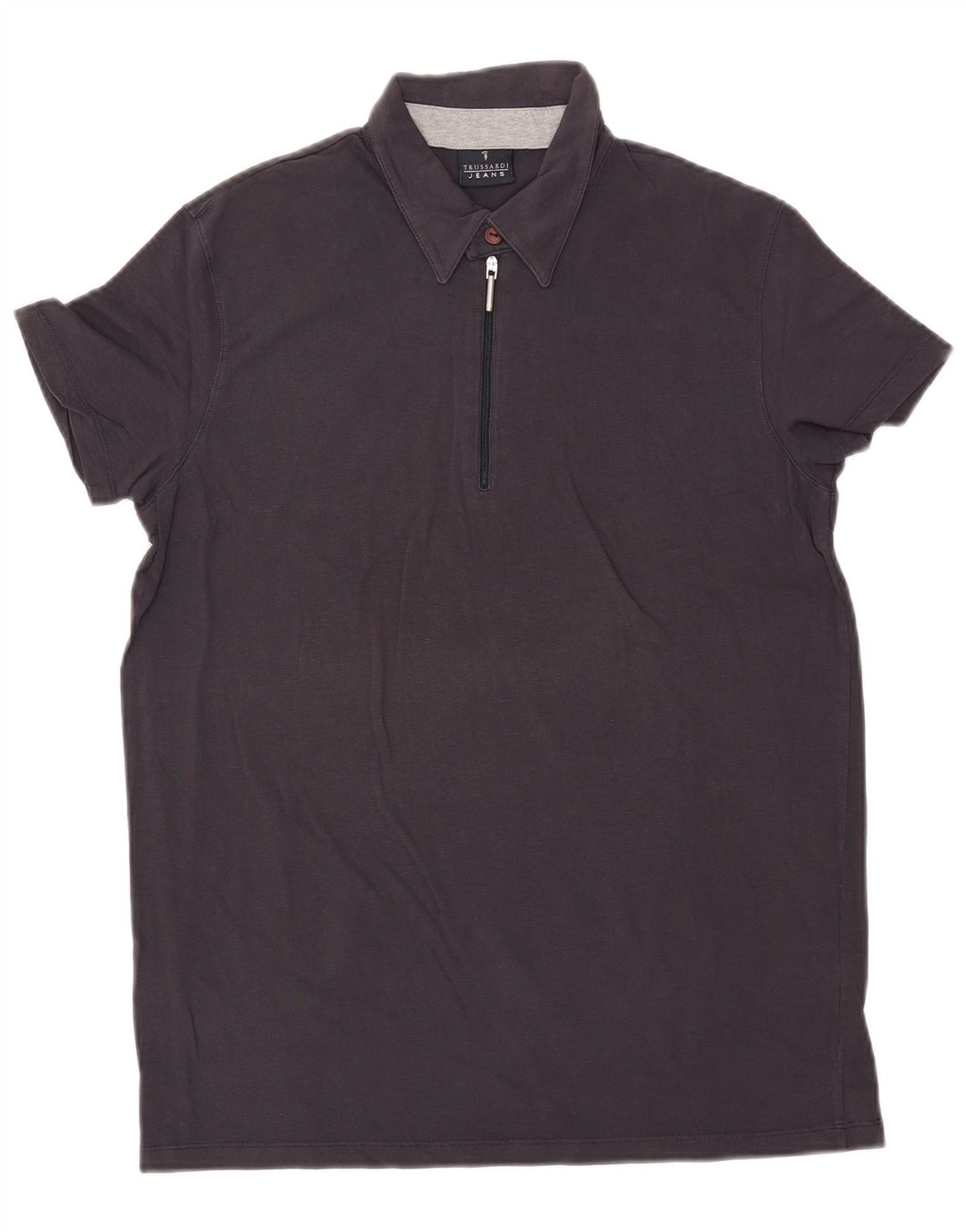 TRUSSARDI JEANS Ανδρικό Πόλο Μπλουζάκι Μεγάλο Ναυτικό Βαμβακερό