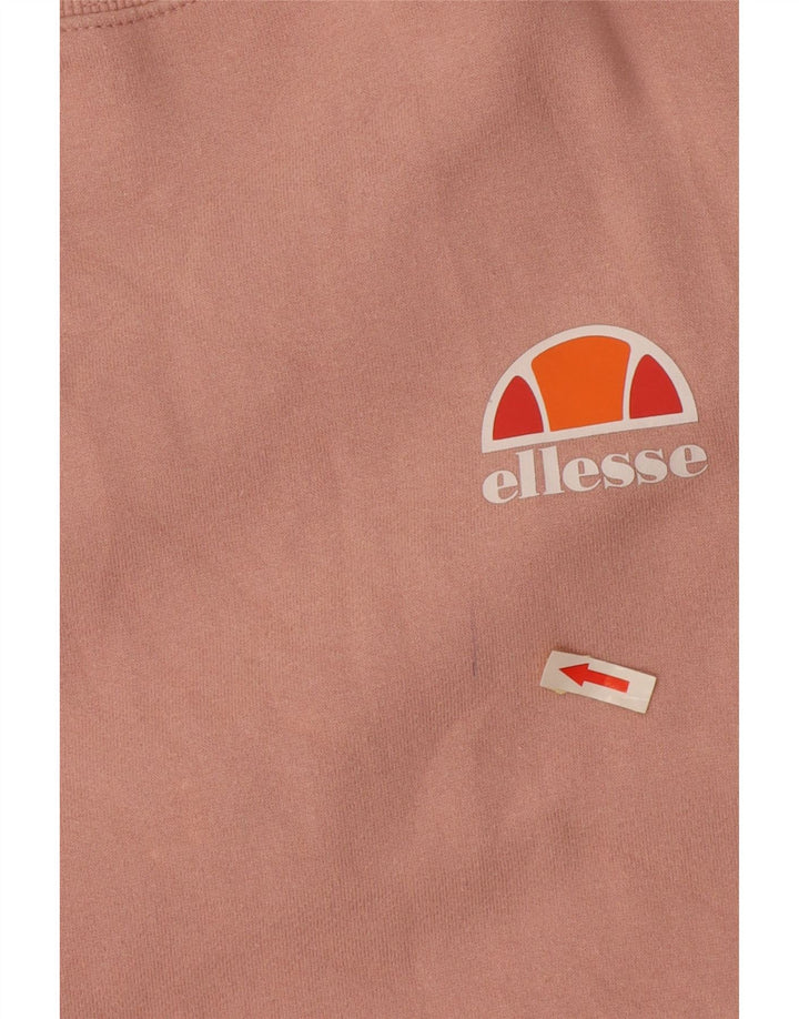 Γυναικείο φούτερ Ellesse Oversized Jumper UK 10 Small Pink Cotton