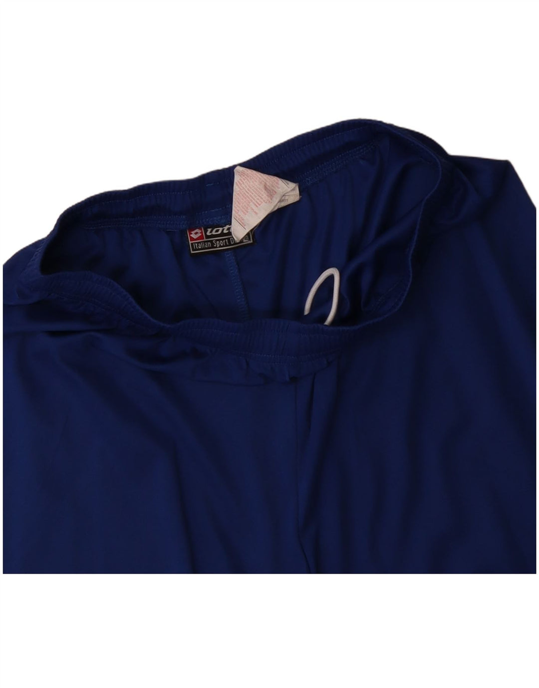 Ανδρικό γραφικό αθλητικό σορτς LOTTO με μεσαίο μπλε πολυεστέρα