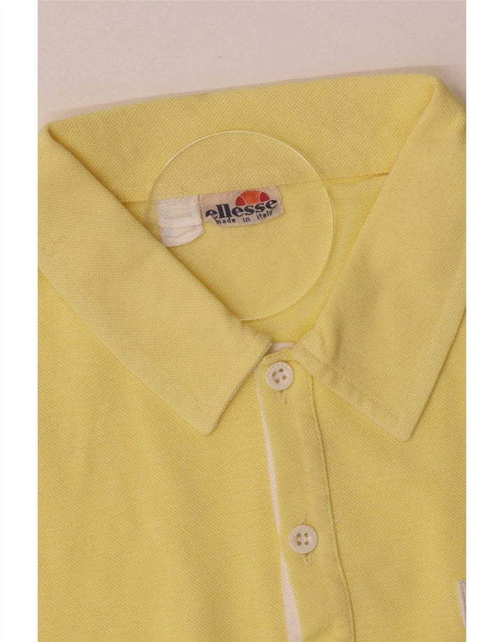 Ανδρικό πουκάμισο πόλο Ellesse IT 48 Medium Yellow