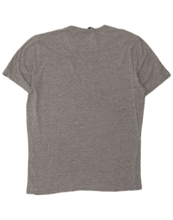 Ανδρικό γραφικό T-Shirt CHAMPION Top Large Grey Flecked