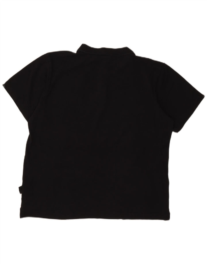 Ellesse Ανδρικό Πόλο Μπλουζάκι 2XL Μαύρο βαμβακερό