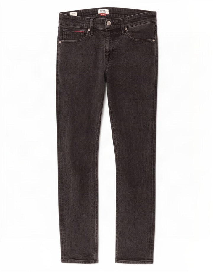 Tommy Hilfiger Ανδρικό Slim Jeans W32 L32 Grey