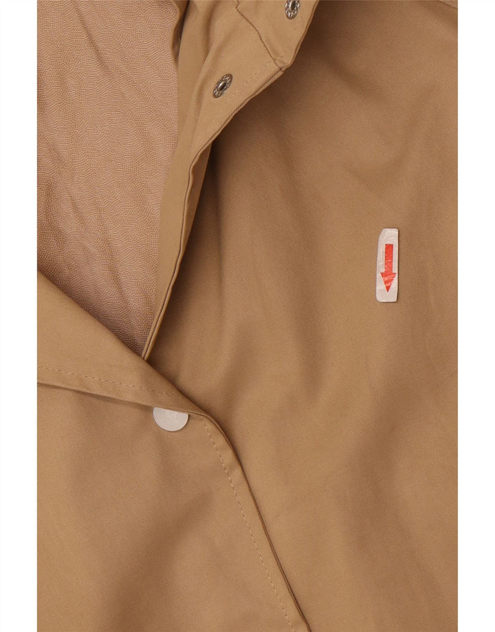 Zara Γυναικείο Αδιάβροχο με κουκούλα Oversized UK 10 Small Beige