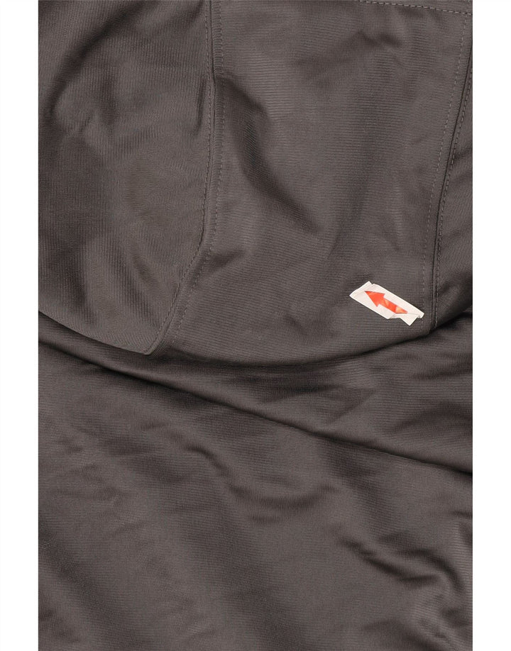 Adidas Ανδρικό Hoodie Jumper Small Grey Colourblock Πολυεστέρας