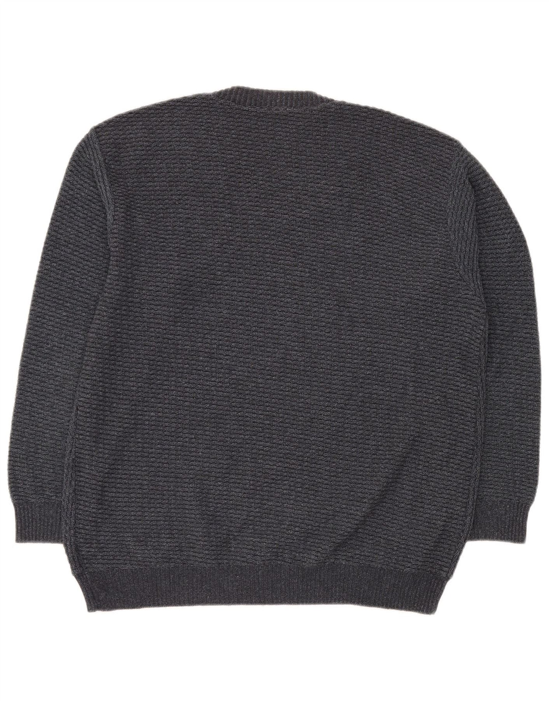 Ανδρικό πουλόβερ με λαιμόκοψη VNTAGE IT 50 Μεσαίου Γκρι Γεωμετρικό