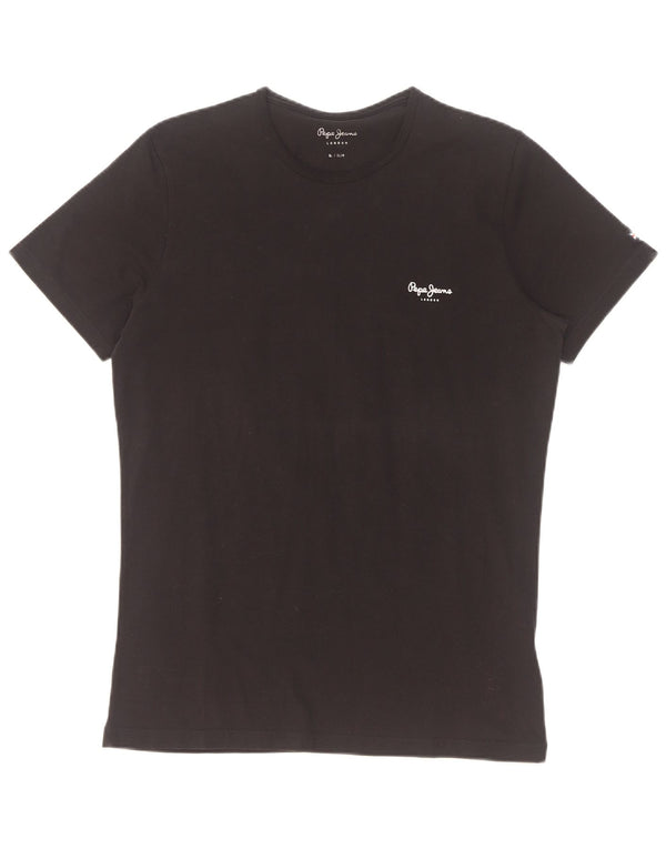 Ανδρικό T-Shirt PEPE Jeans Slim Top XL Μαύρο βαμβακερό