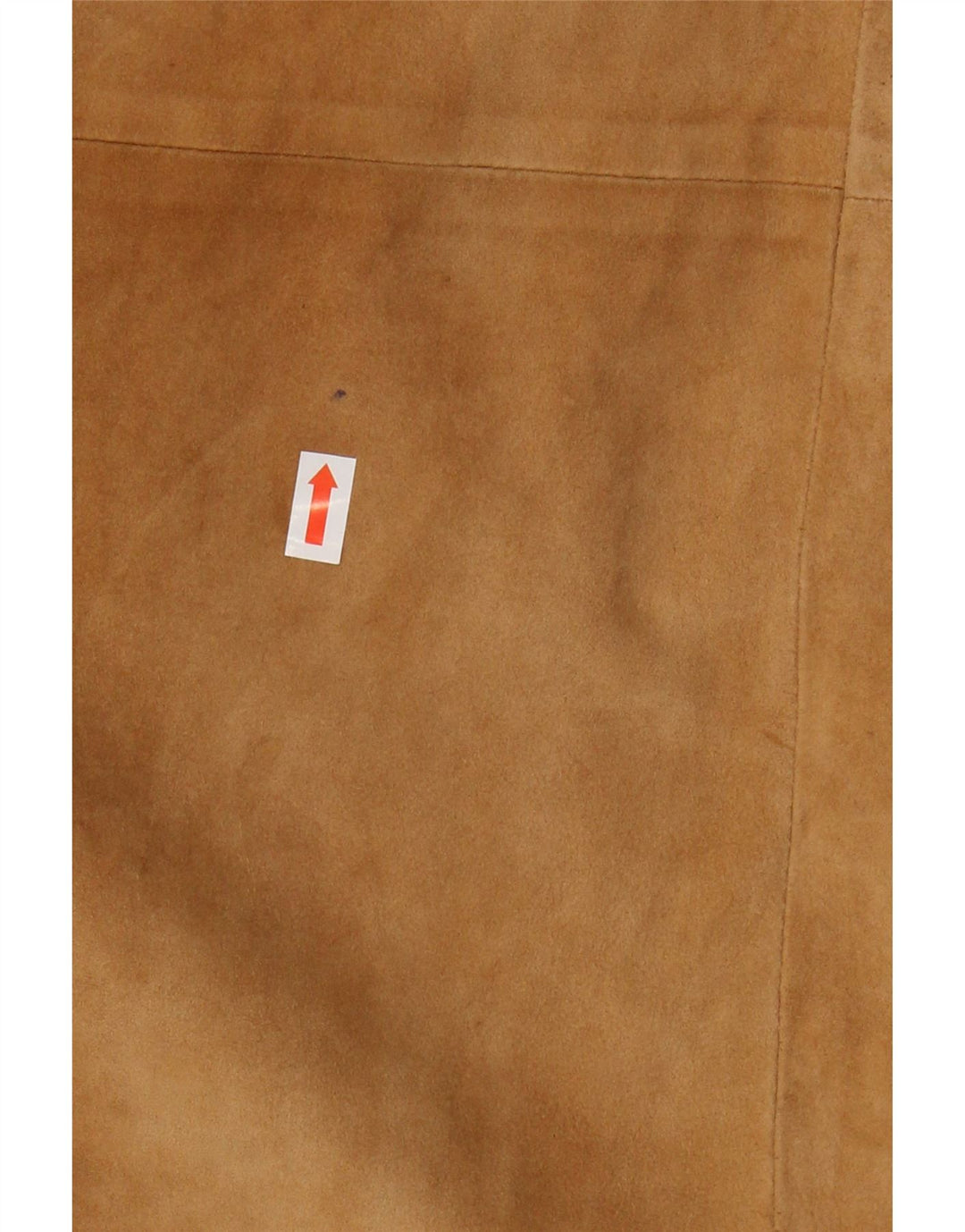 VINTAGE Γυναικεία Suede Φούστα A-Line W24 XS Καφέ