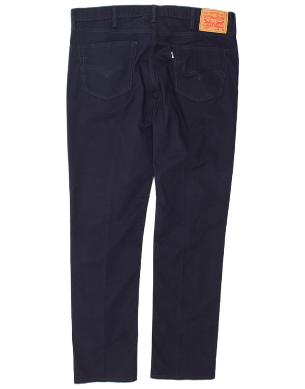Levi's Mens 511 Slim Casual Παντελόνι W38 L34 Navy Blue Cotton