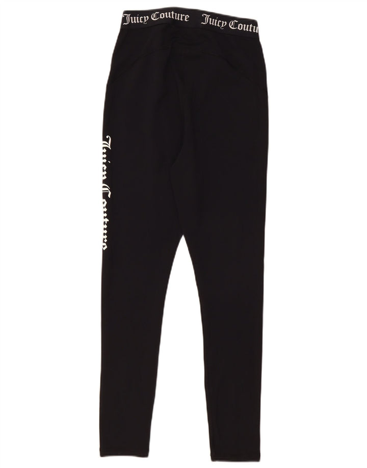 Γυναικεία γραφικά κολάν Juicy Couture UK 12 Medium Black Polyester